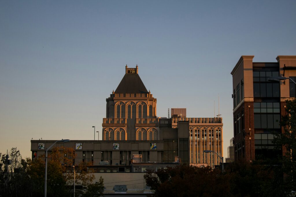 greensboro skyline