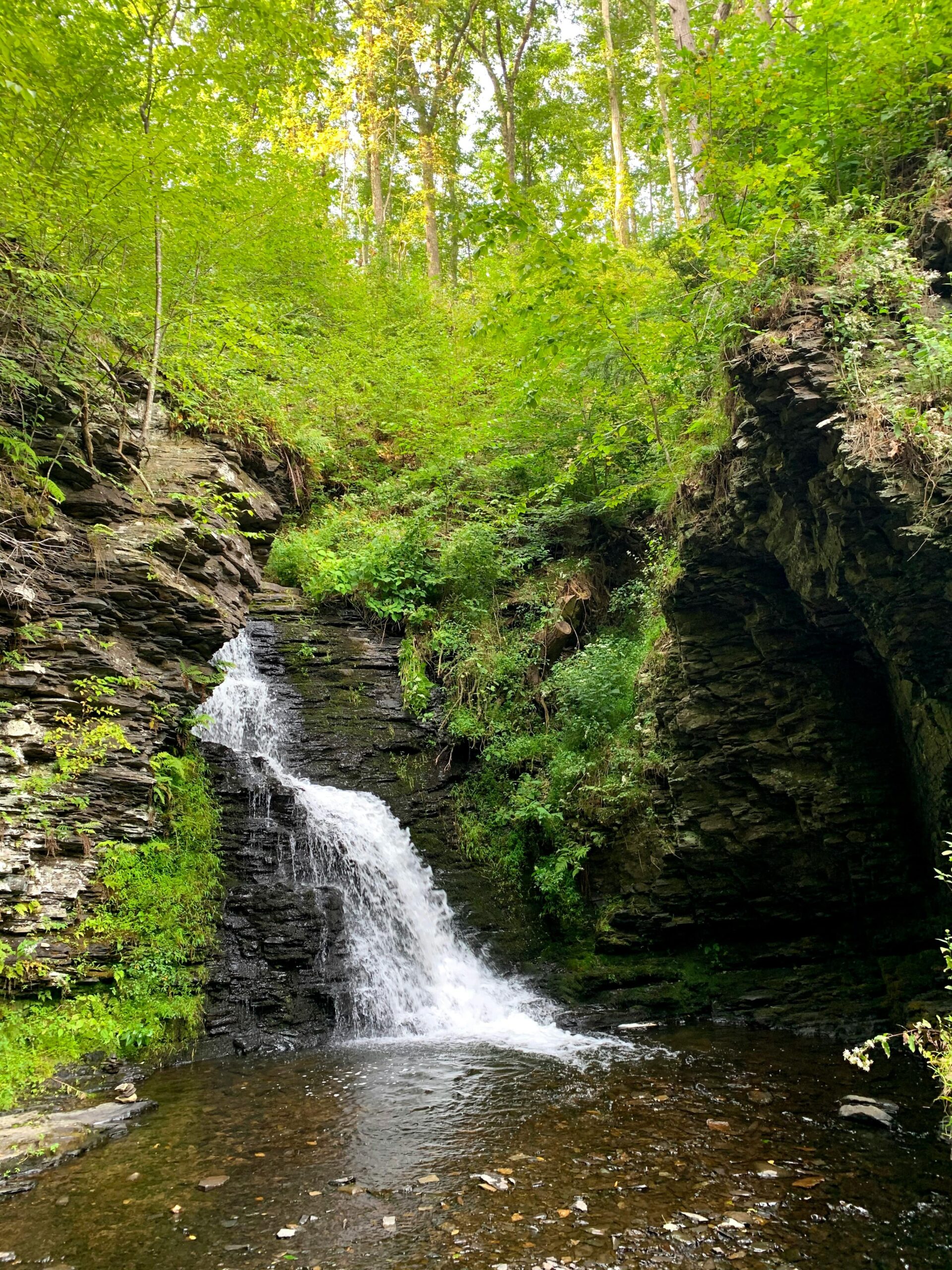 waterfalls near greensboro