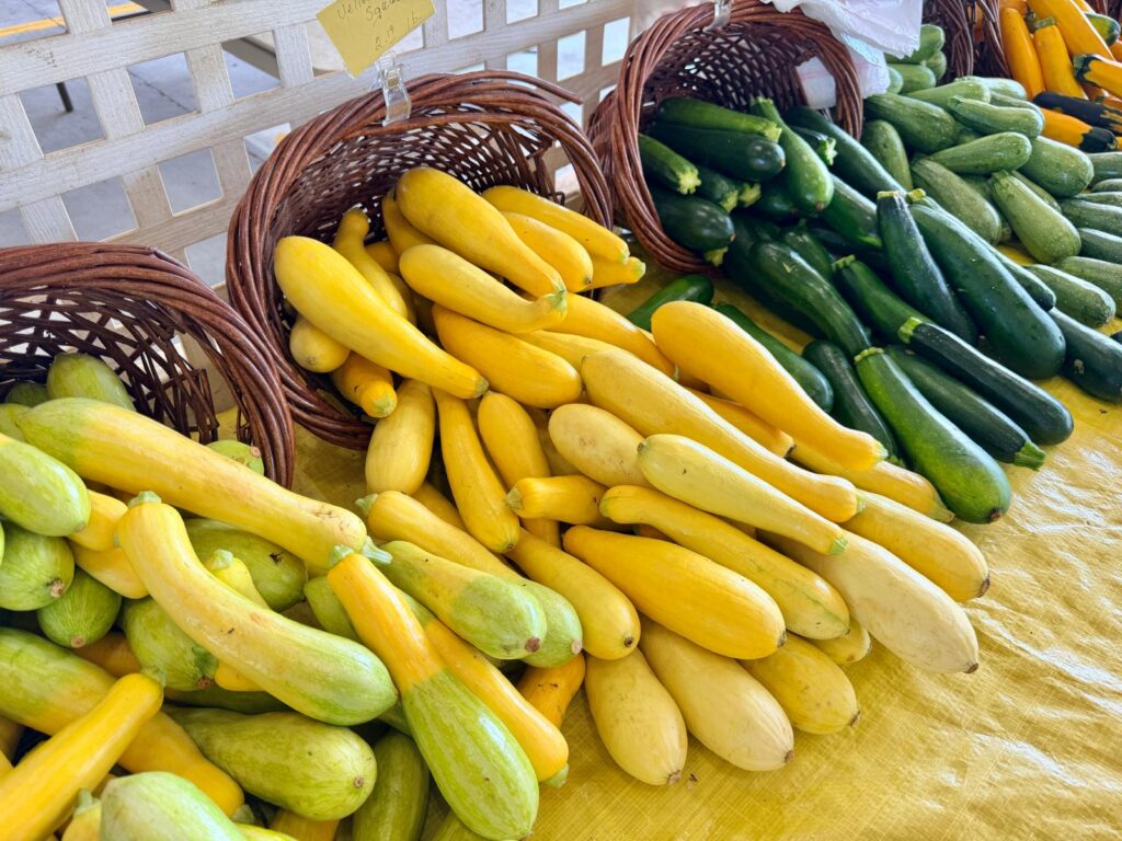 Piedmont Triad Farmers Market fruits and vegetables