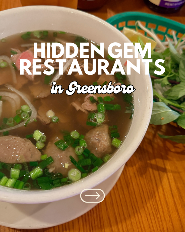 Hidden Gem Restaurants in Greensboro