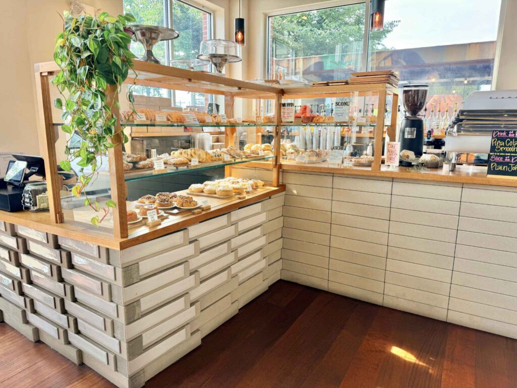Pastry Station at Delicious Bakery Greensboro