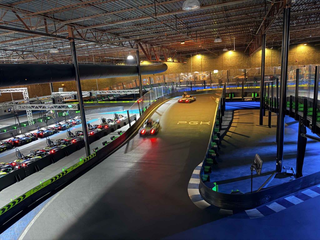 Go karts at ParTee Shack in Greensboro