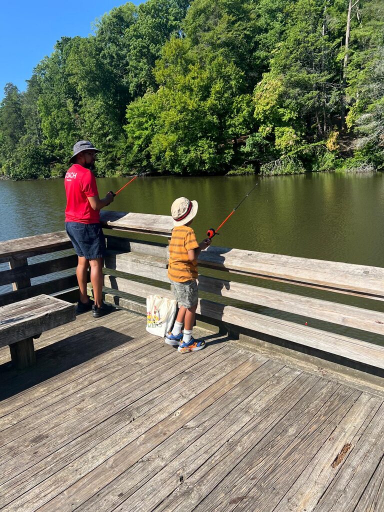 Country park fishing