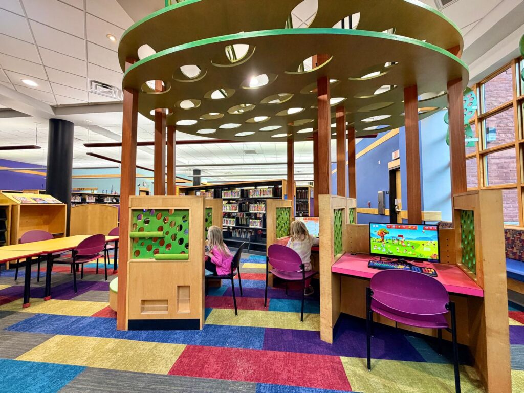 Greensboro Central Library kids section