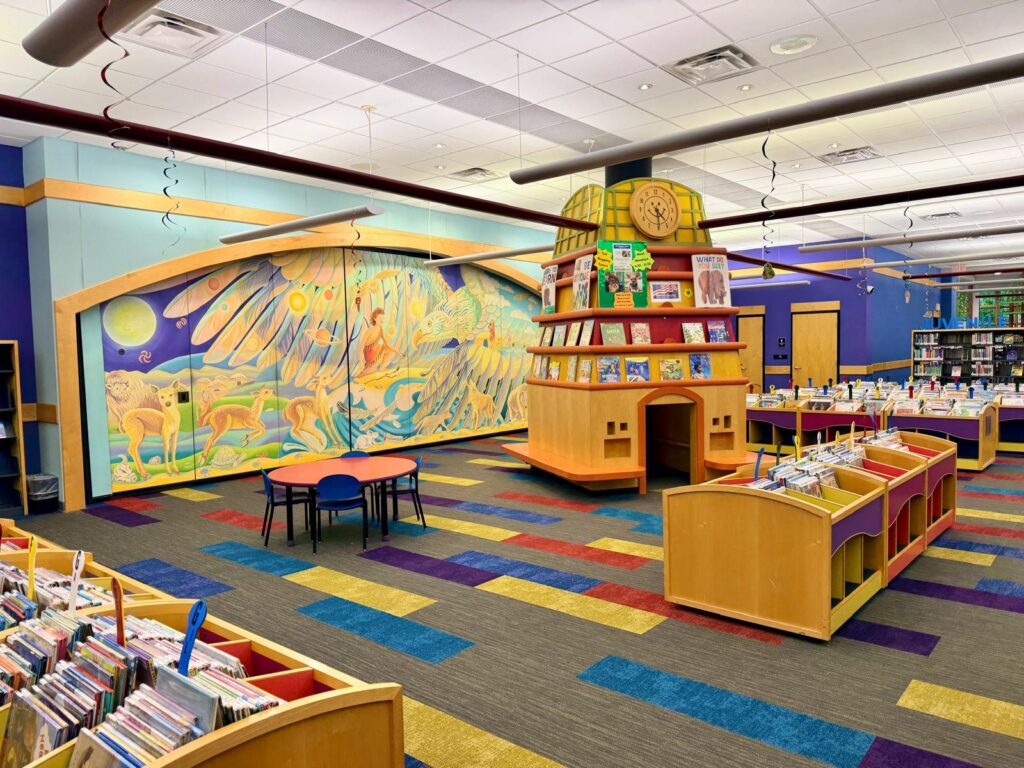 Greensboro Central Library kids section
