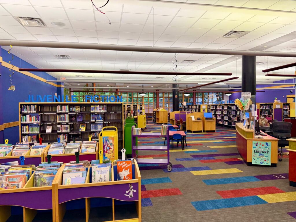 Greensboro Central Library kids section