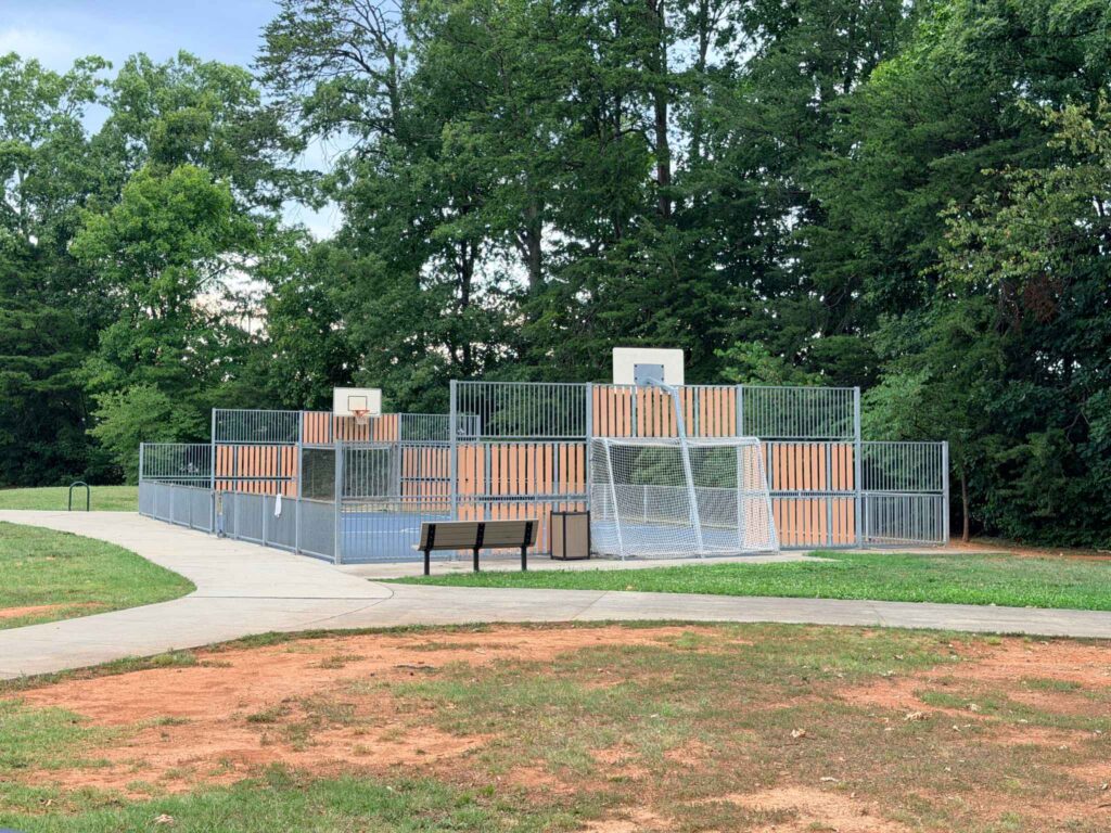 Basketball Courts at Henry Street Park in Greensboro