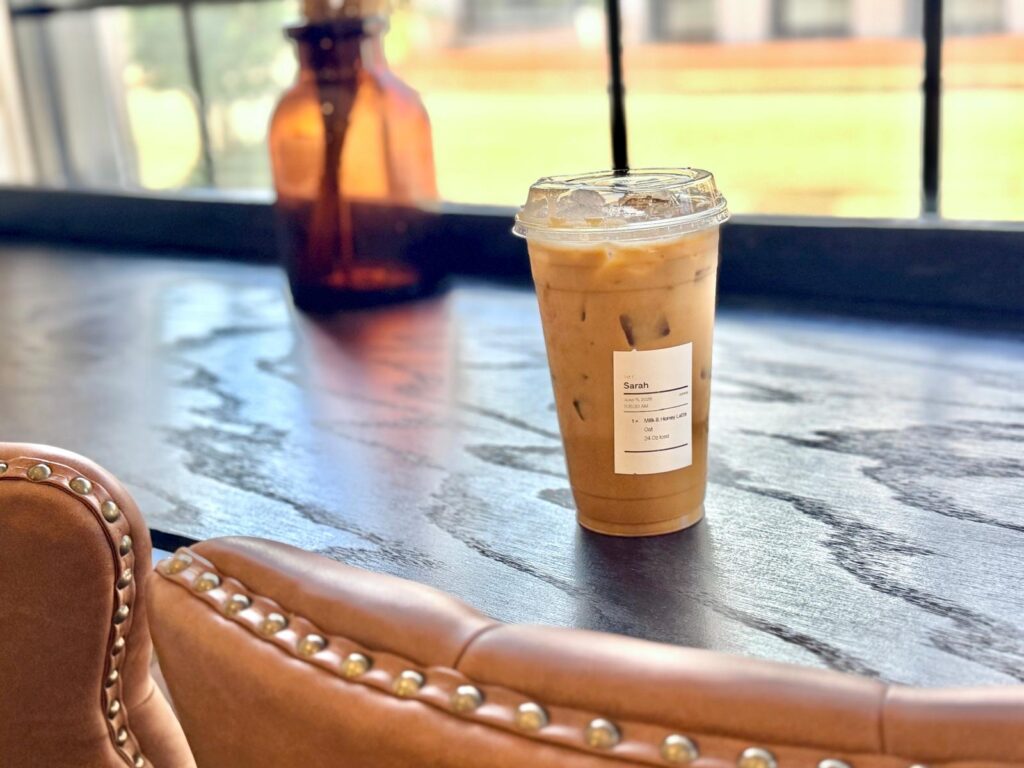 Home Grounds Greensboro NC inside cafe coffee shop latte