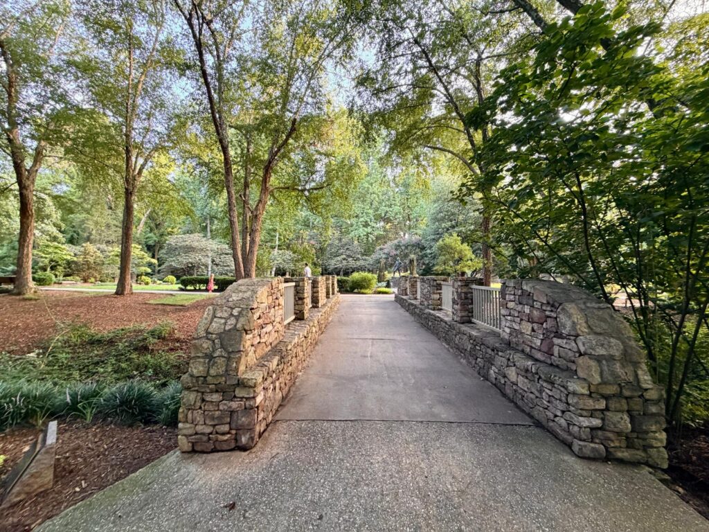 Tanger Family Bicentennial Gardens path