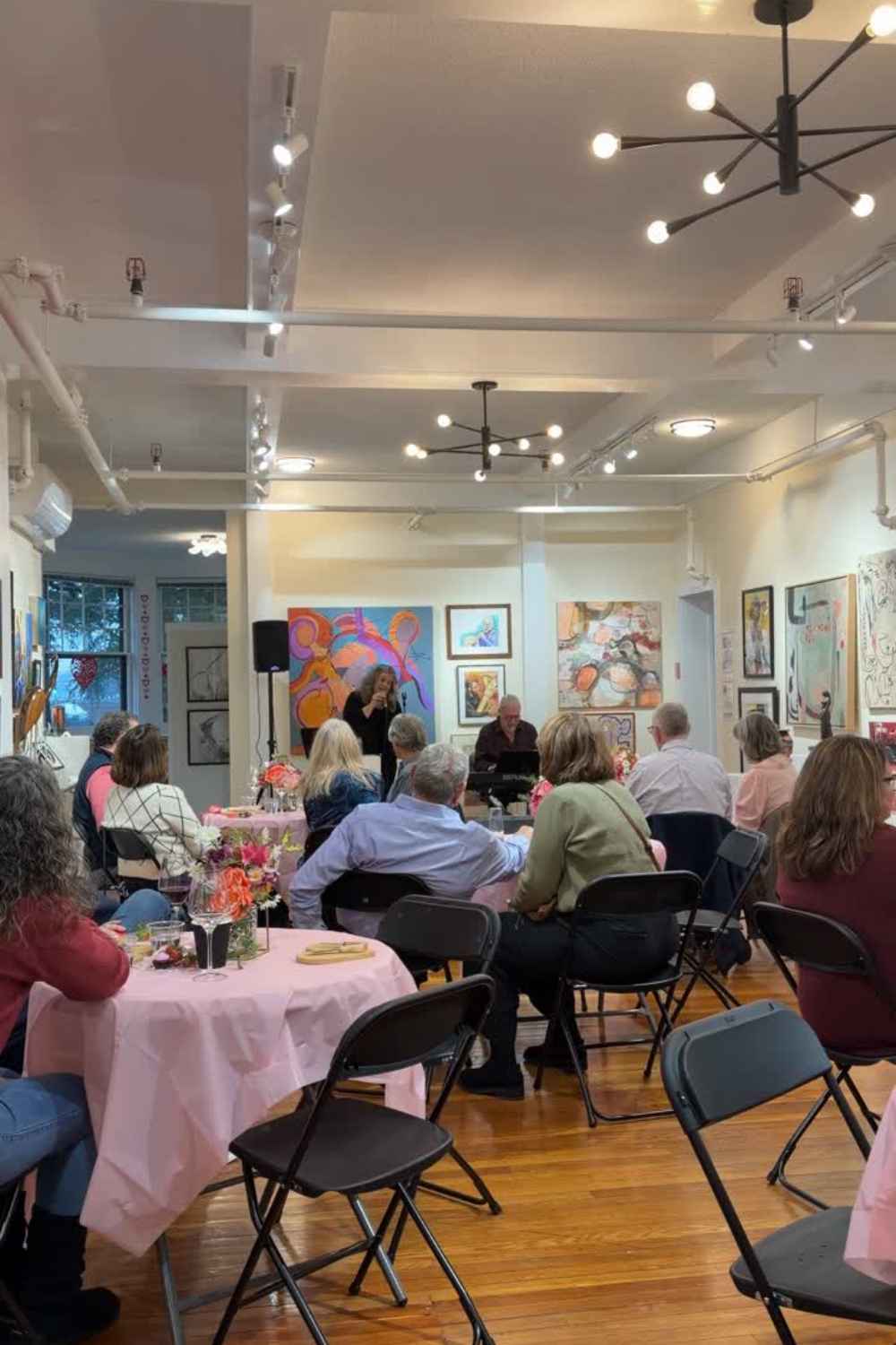Musician at The Marshall Muse Gallery