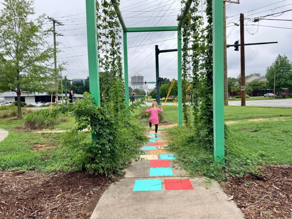 Hops Garden Woven works park greensboro