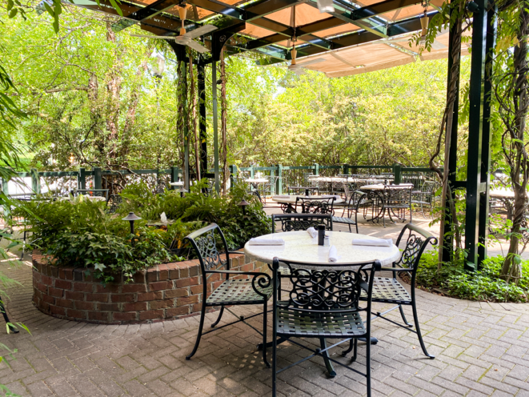 Patio at Green Valley Grill