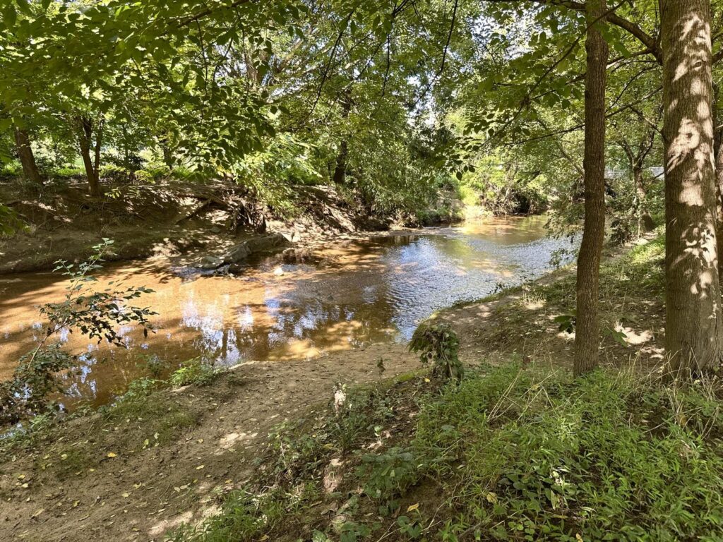 Lake Daniel Greenway river