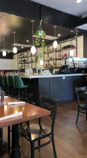Inka Grill Greensboro nc food sitting area